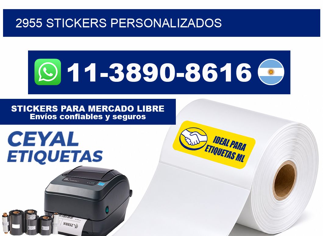 2955 stickers personalizados