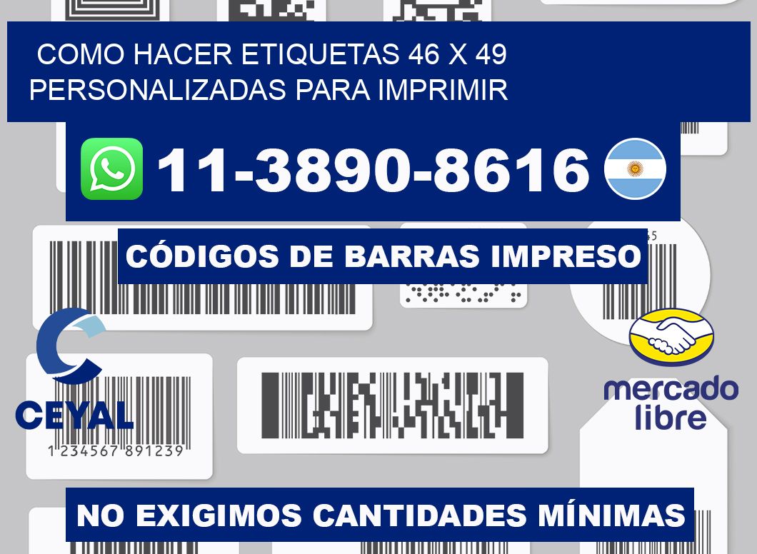 como hacer etiquetas 46 x 49 personalizadas para imprimir