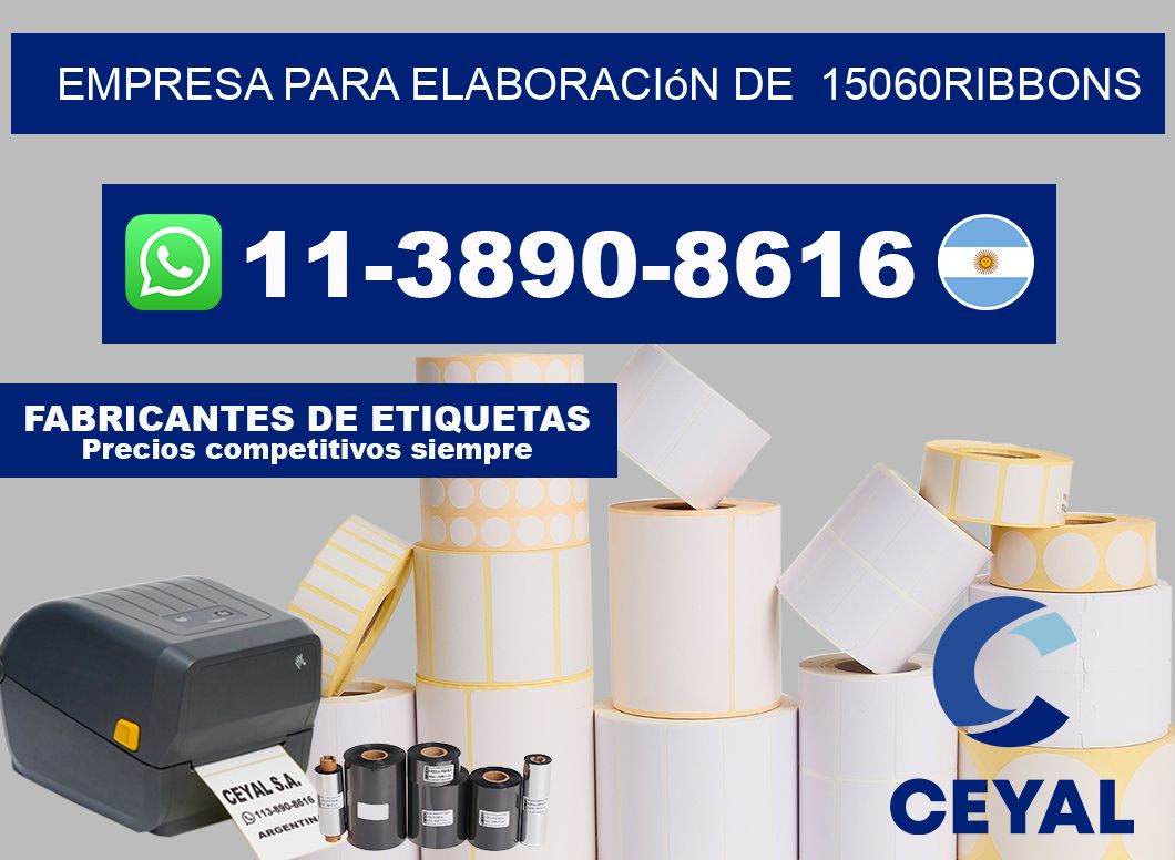 empresa para elaboración de  15060ribbons
