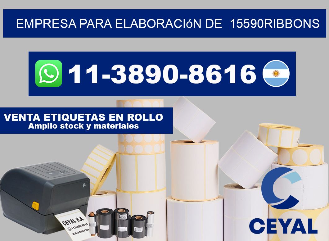 empresa para elaboración de  15590ribbons