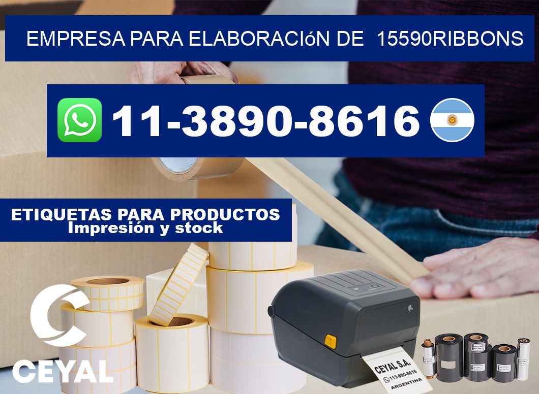 empresa para elaboración de 15590ribbons