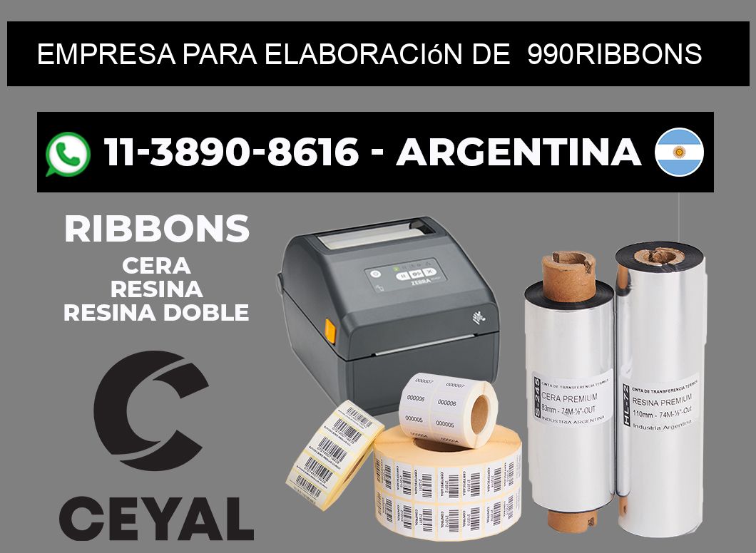 empresa para elaboración de 990ribbons