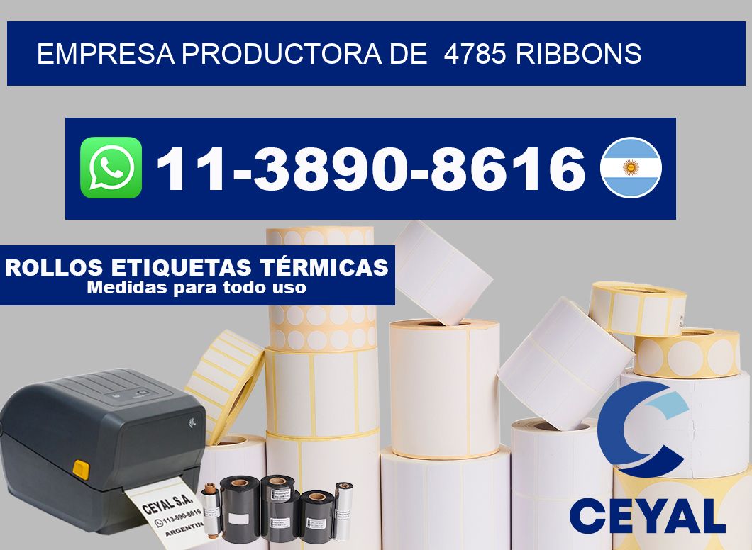 empresa productora de  4785 ribbons