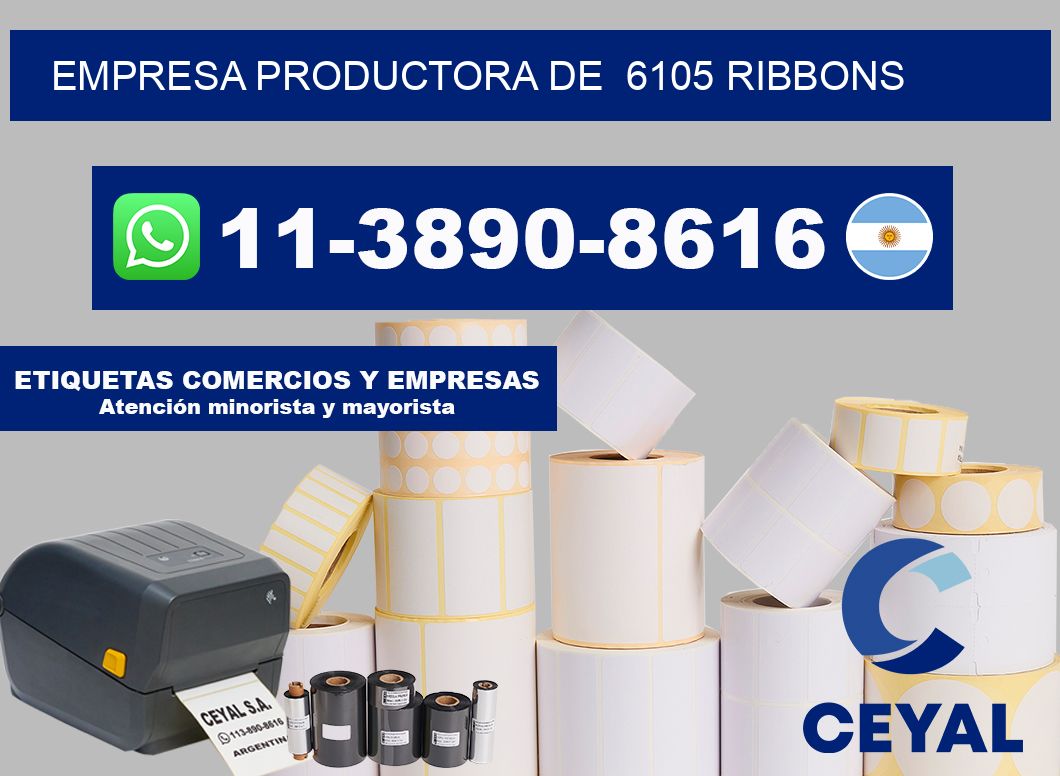 empresa productora de  6105 ribbons