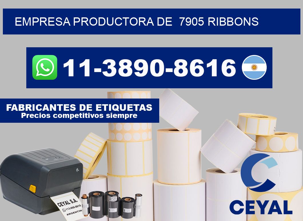 empresa productora de  7905 ribbons