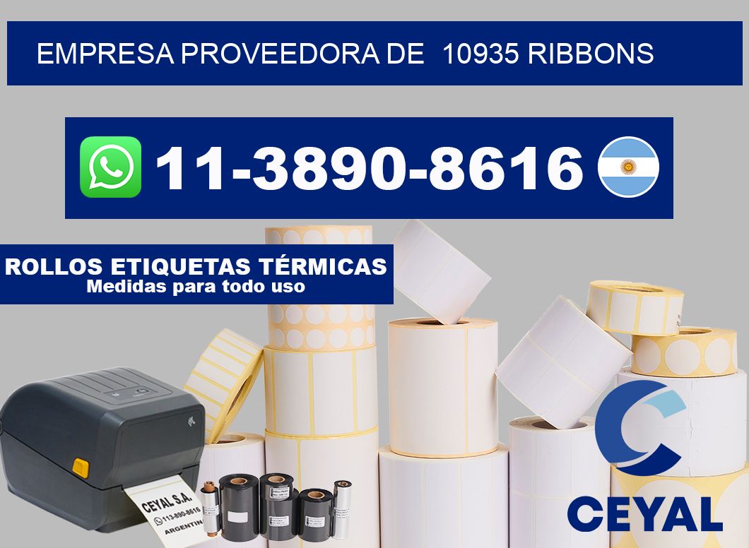 empresa proveedora de  10935 ribbons