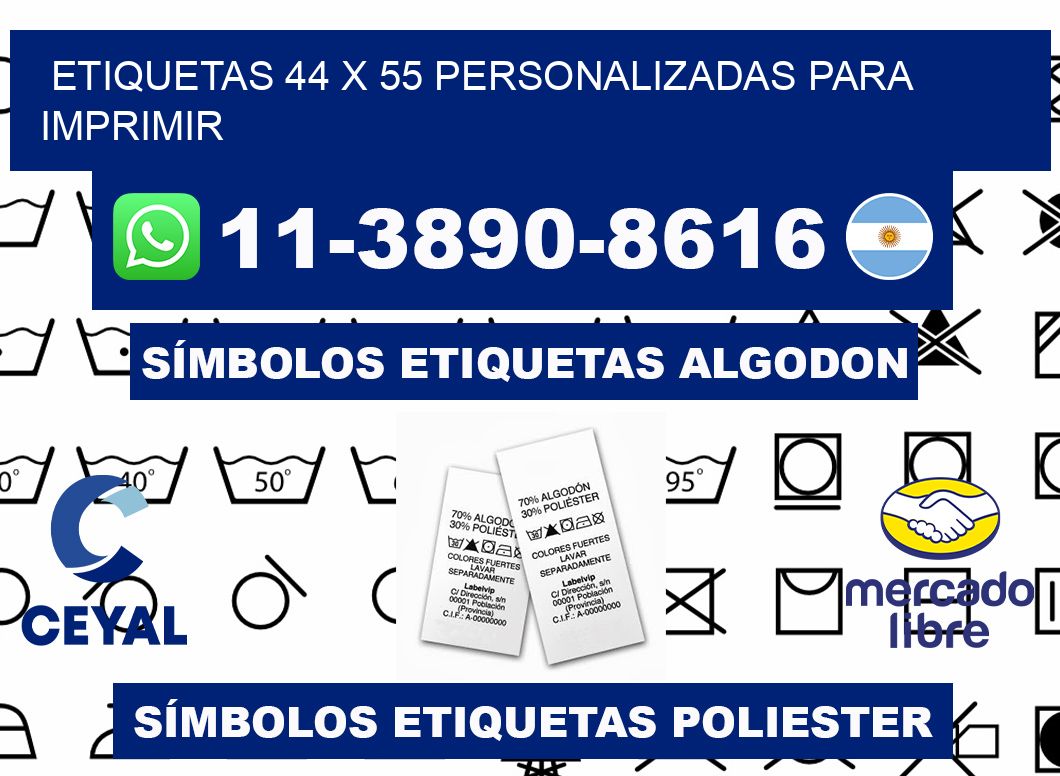 etiquetas 44 x 55 personalizadas para imprimir