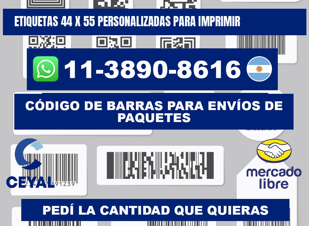 etiquetas 44 x 55 personalizadas para imprimir