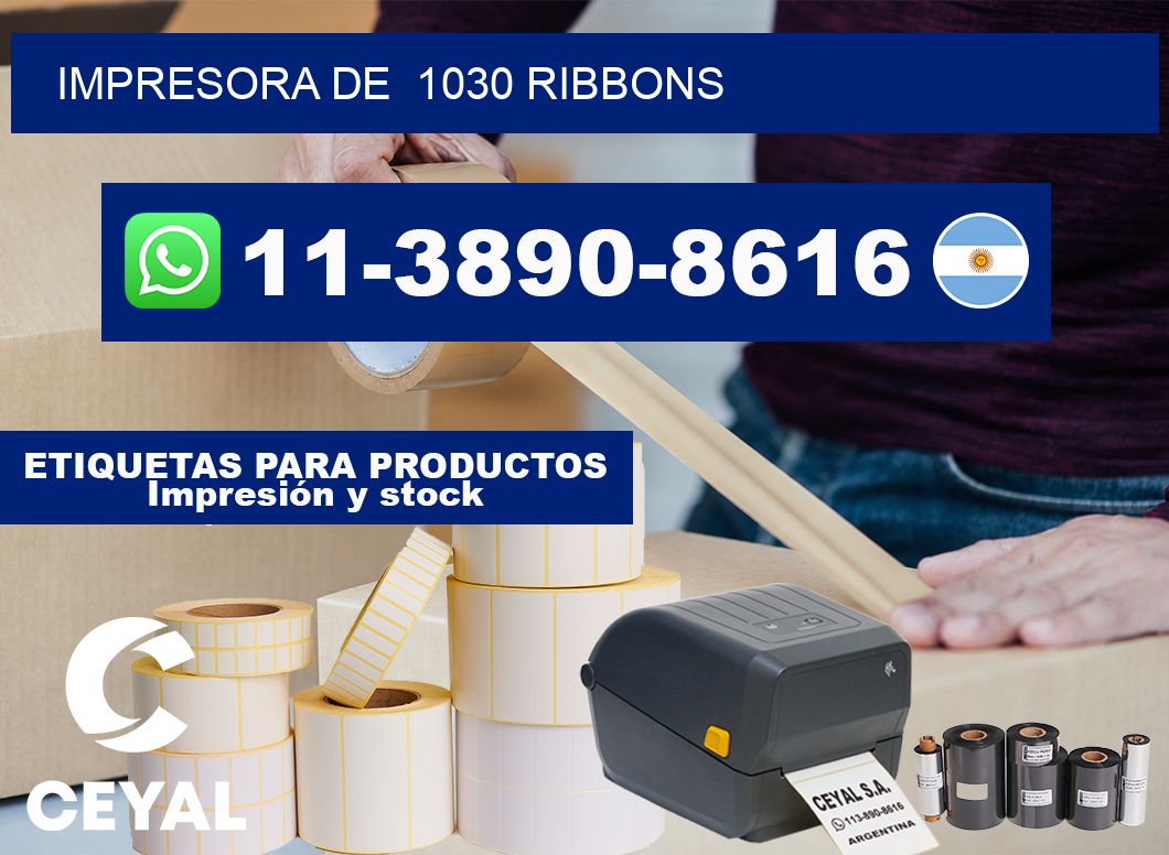 impresora de 1030 ribbons