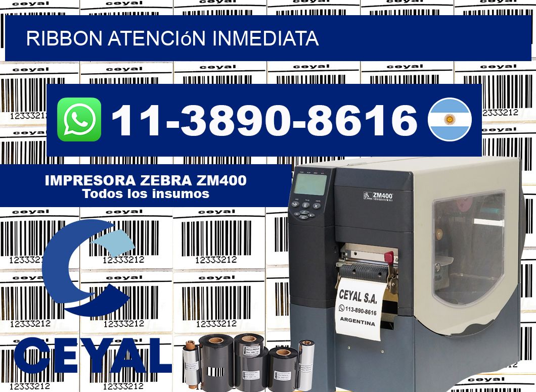 ribbon Atención inmediata