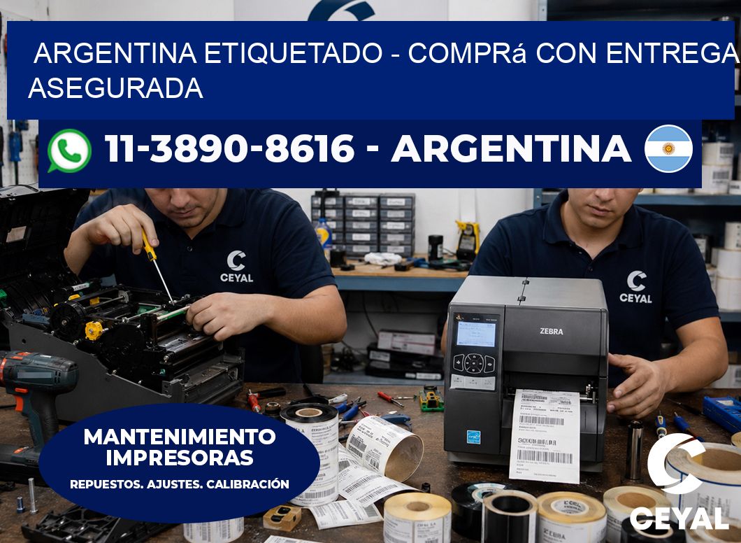 ARGENTINA ETIQUETADO - Comprá con entrega asegurada