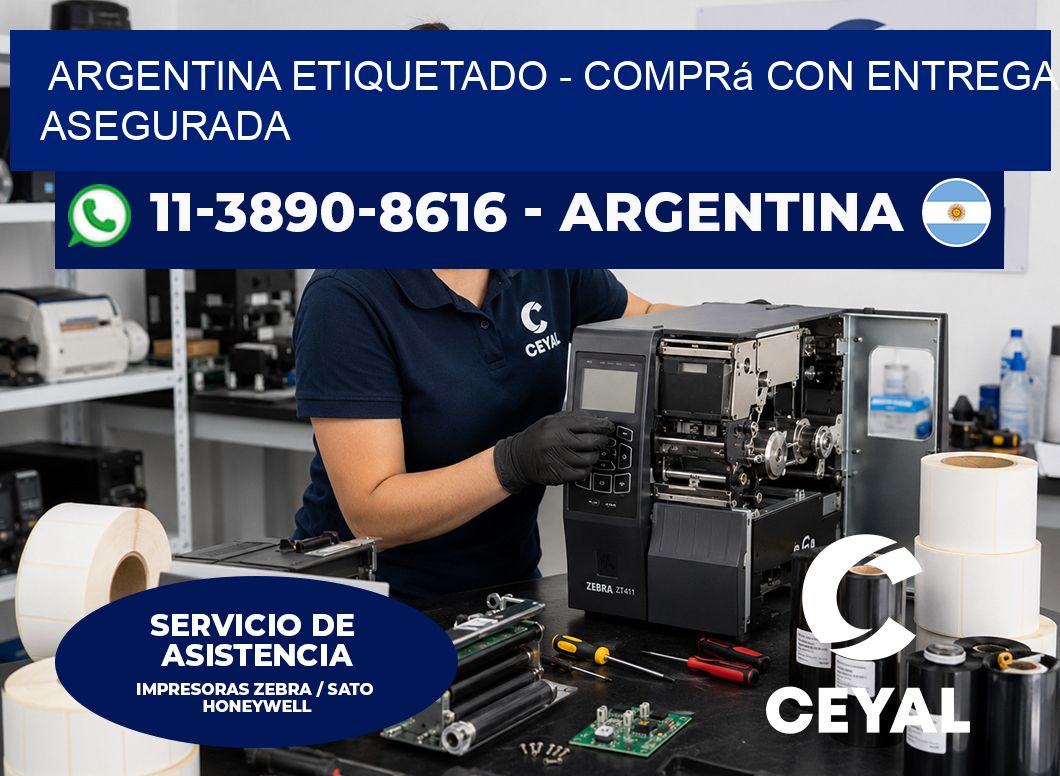 ARGENTINA ETIQUETADO – Comprá con entrega asegurada