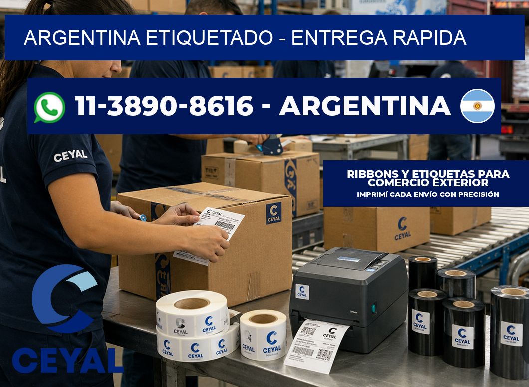 ARGENTINA ETIQUETADO - entrega rapida
