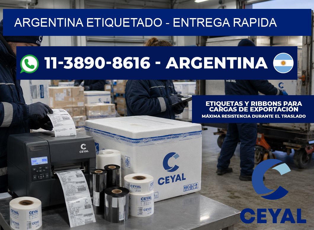 ARGENTINA ETIQUETADO - entrega rapida