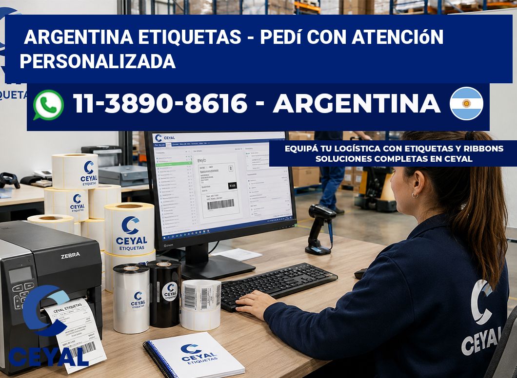 ARGENTINA ETIQUETAS - Pedí con atención personalizada