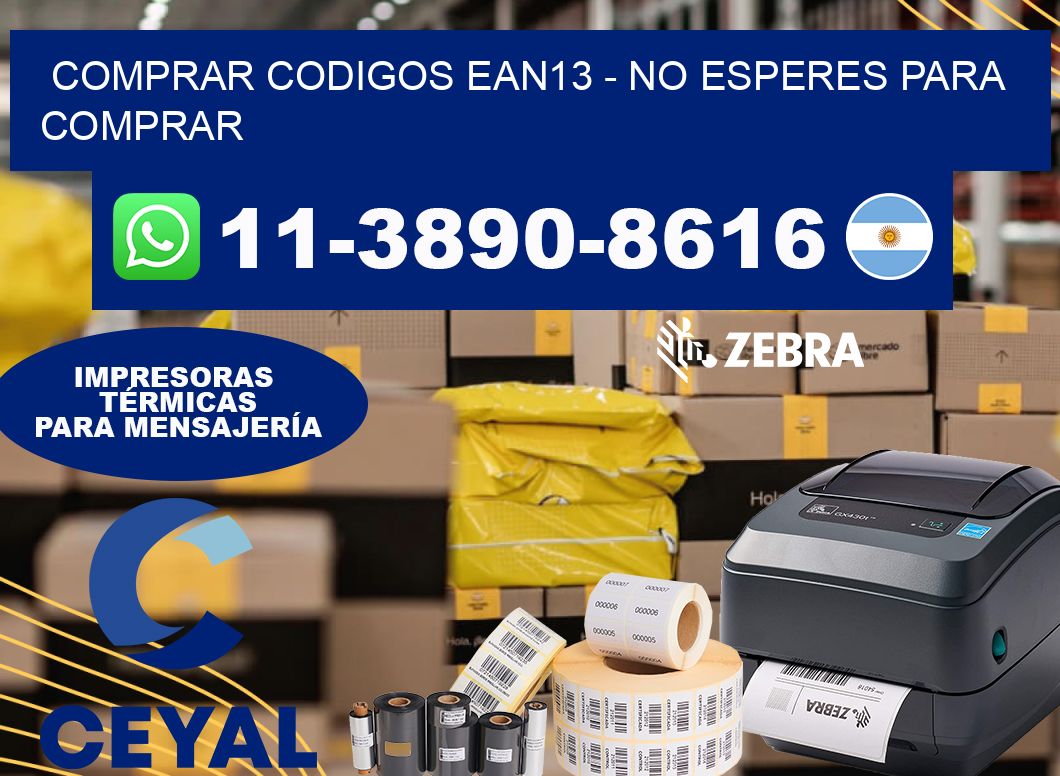 COMPRAR CODIGOS EAN13 – No esperes para comprar
