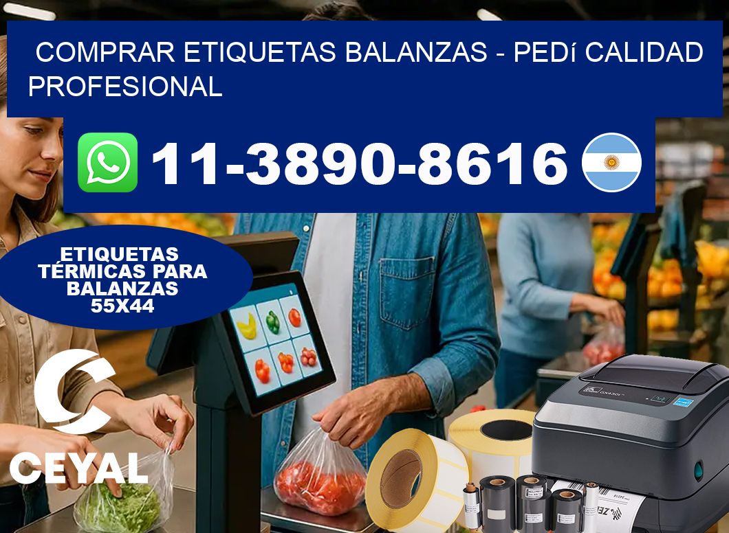 COMPRAR ETIQUETAS BALANZAS – Pedí calidad profesional