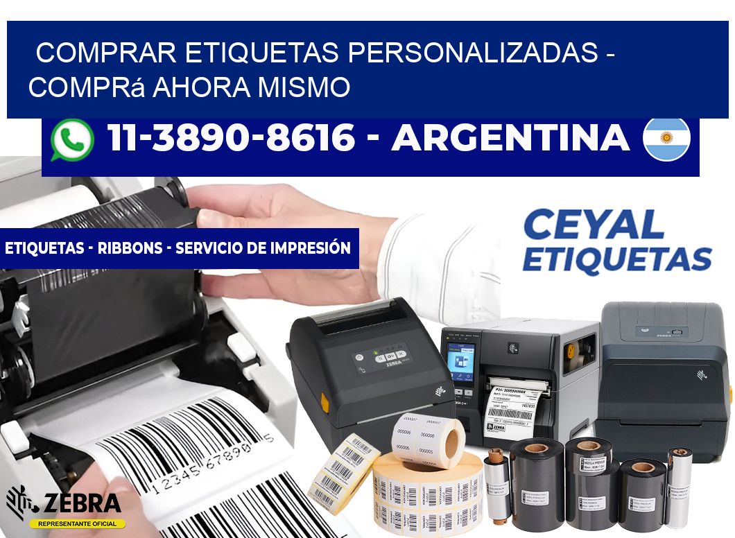 COMPRAR ETIQUETAS PERSONALIZADAS - Comprá ahora mismo