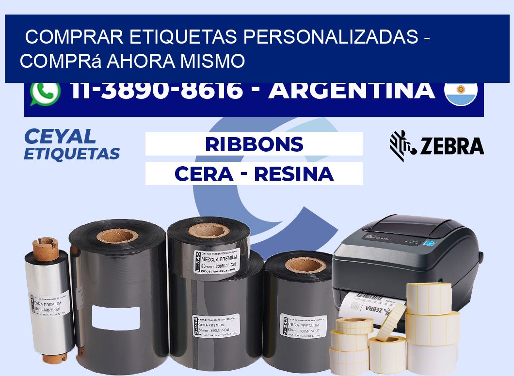 COMPRAR ETIQUETAS PERSONALIZADAS - Comprá ahora mismo
