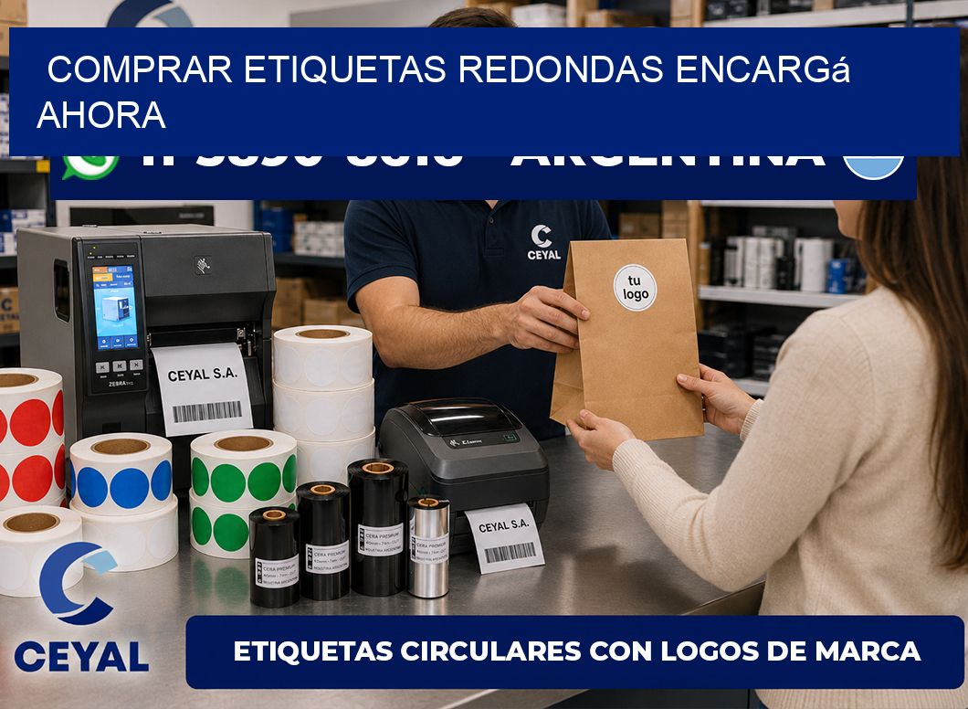 COMPRAR ETIQUETAS REDONDAS Encargá ahora