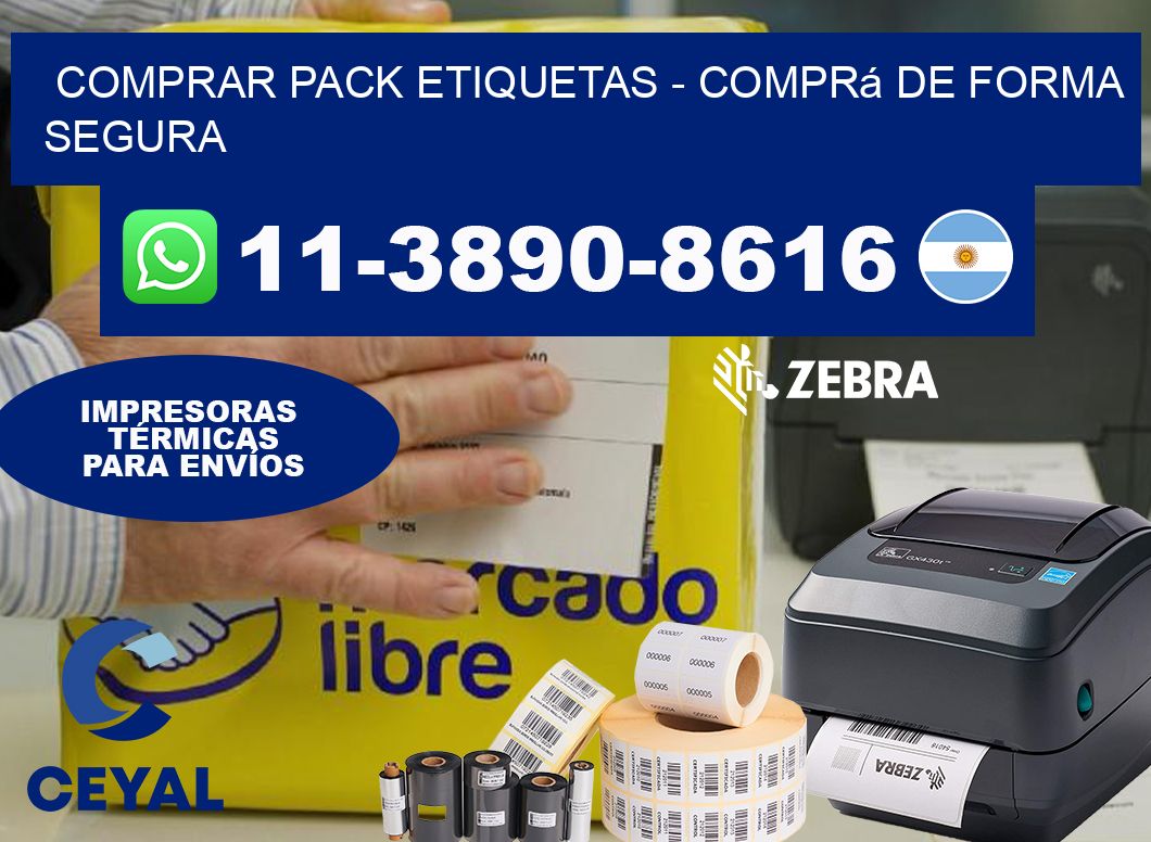 COMPRAR PACK ETIQUETAS - Comprá de forma segura