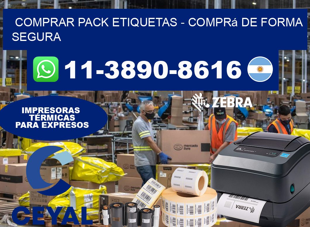 COMPRAR PACK ETIQUETAS – Comprá de forma segura