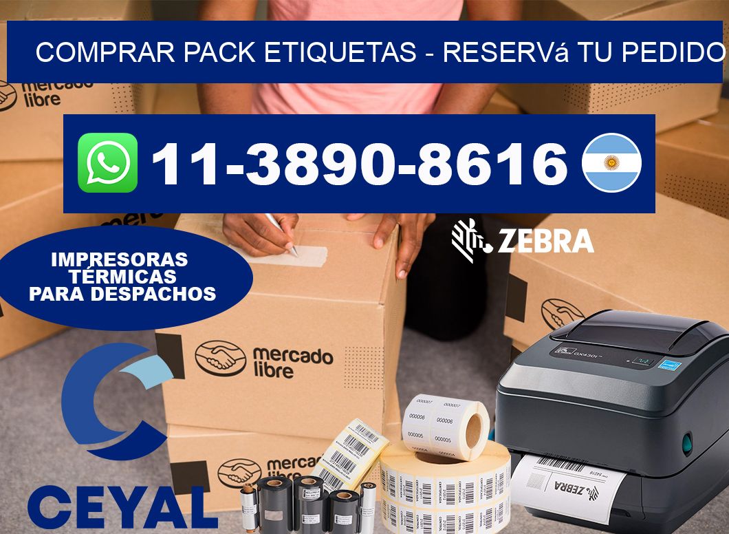 COMPRAR PACK ETIQUETAS - Reservá tu pedido