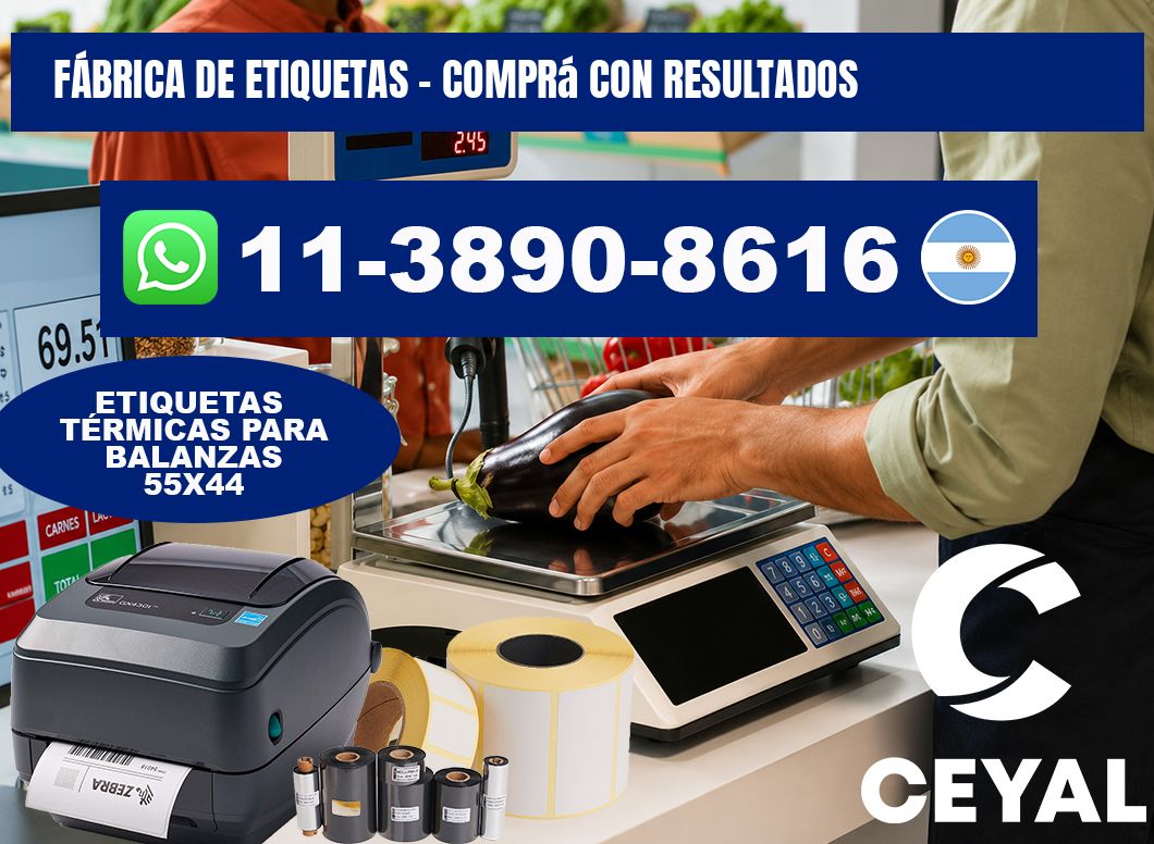 FÁBRICA DE ETIQUETAS - Comprá con resultados