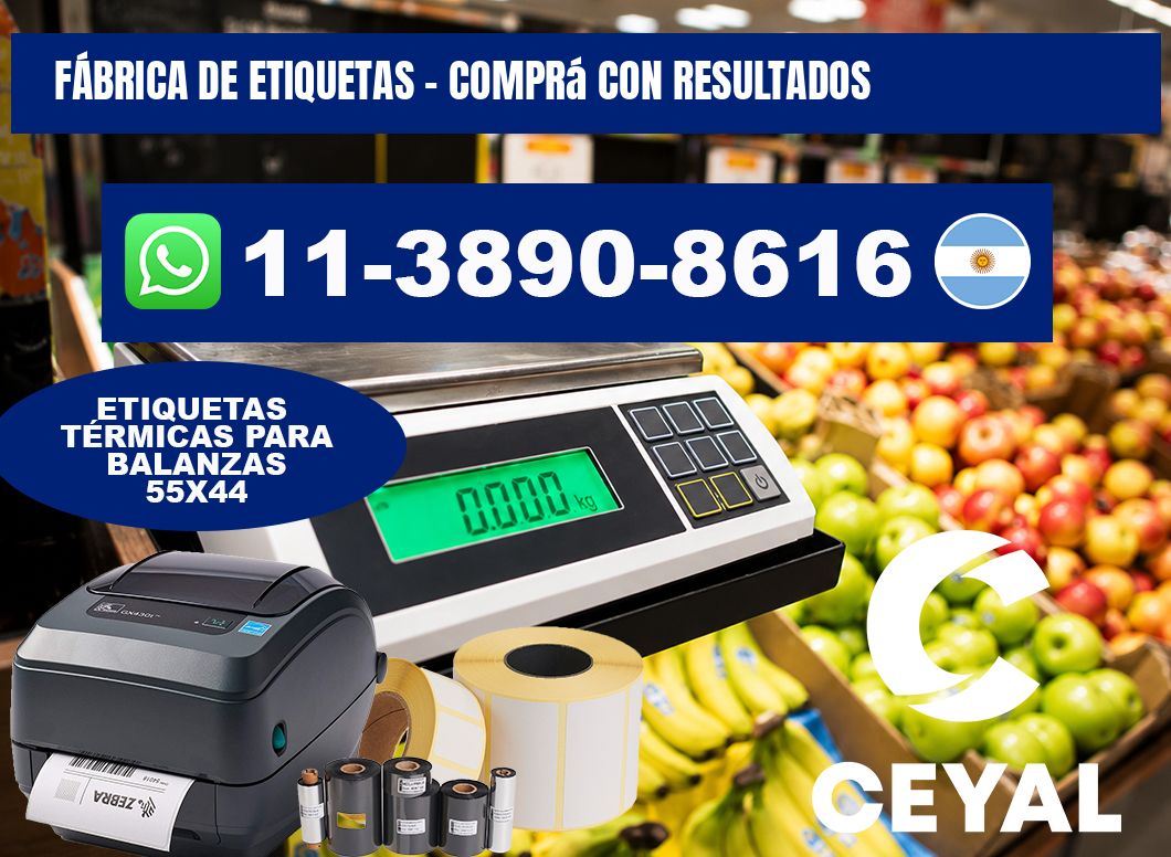 FÁBRICA DE ETIQUETAS - Comprá con resultados