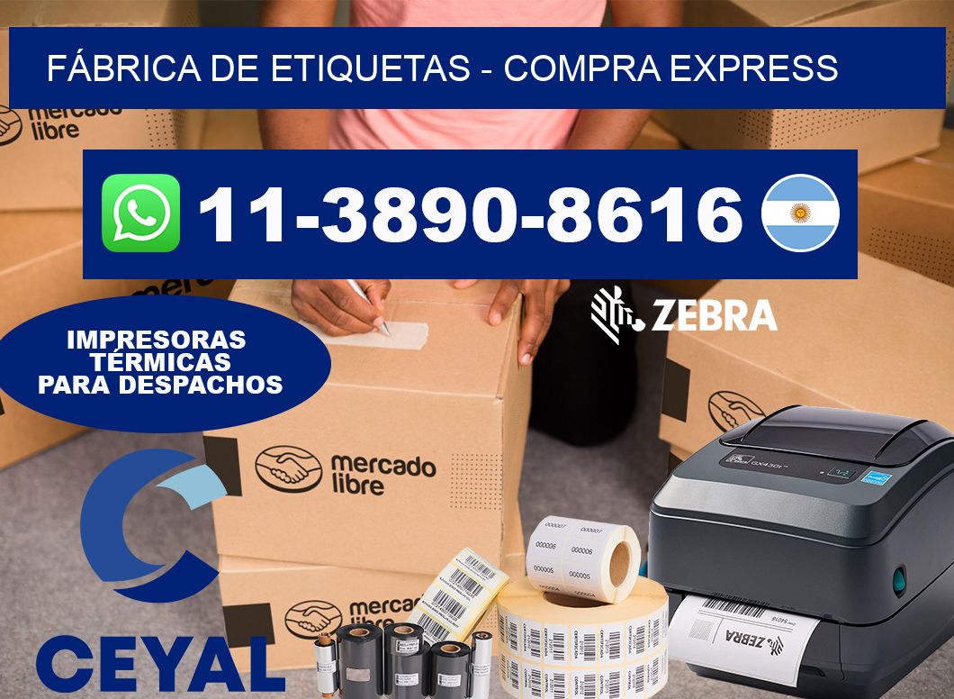 FÁBRICA DE ETIQUETAS - Compra express