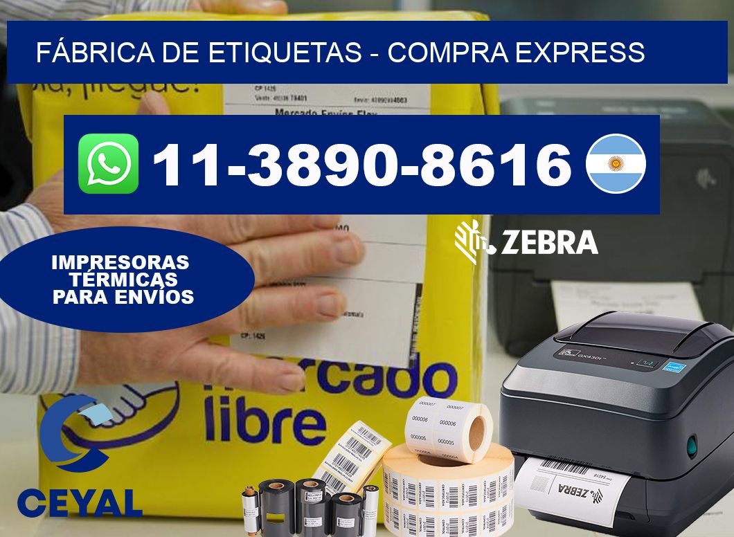 FÁBRICA DE ETIQUETAS – Compra express