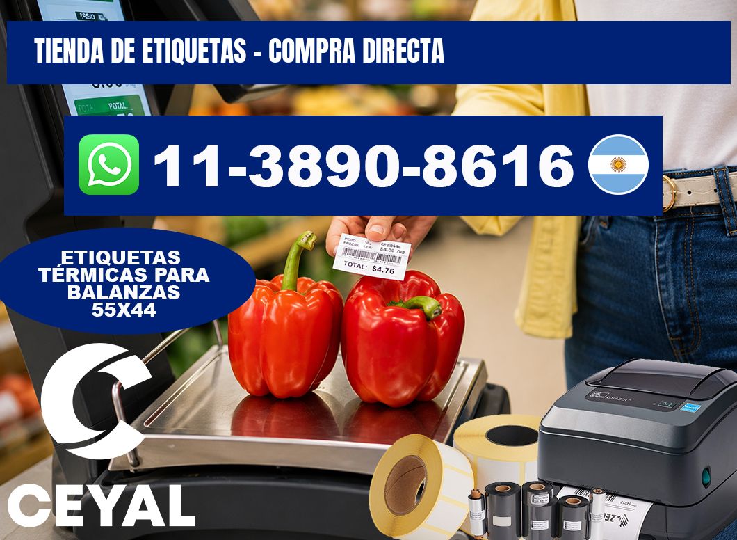 TIENDA DE ETIQUETAS - Compra directa