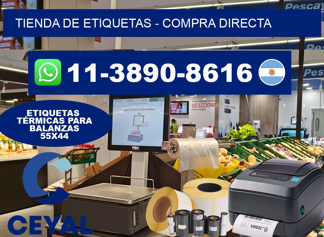 TIENDA DE ETIQUETAS – Compra directa