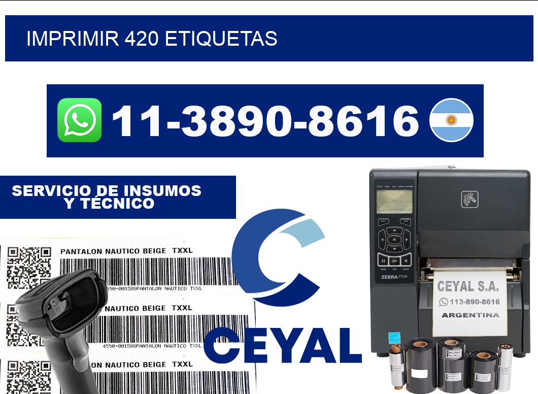 IMPRIMIR 420 ETIQUETAS