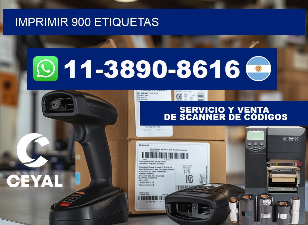 IMPRIMIR 900 ETIQUETAS