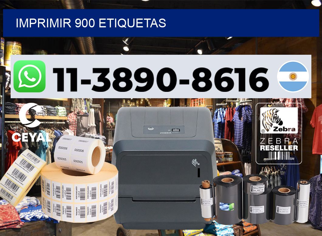 IMPRIMIR 900 ETIQUETAS