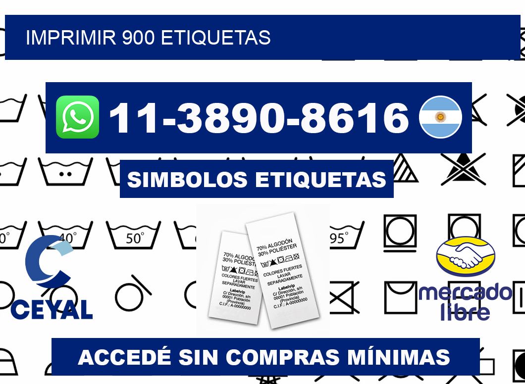 IMPRIMIR 900 ETIQUETAS