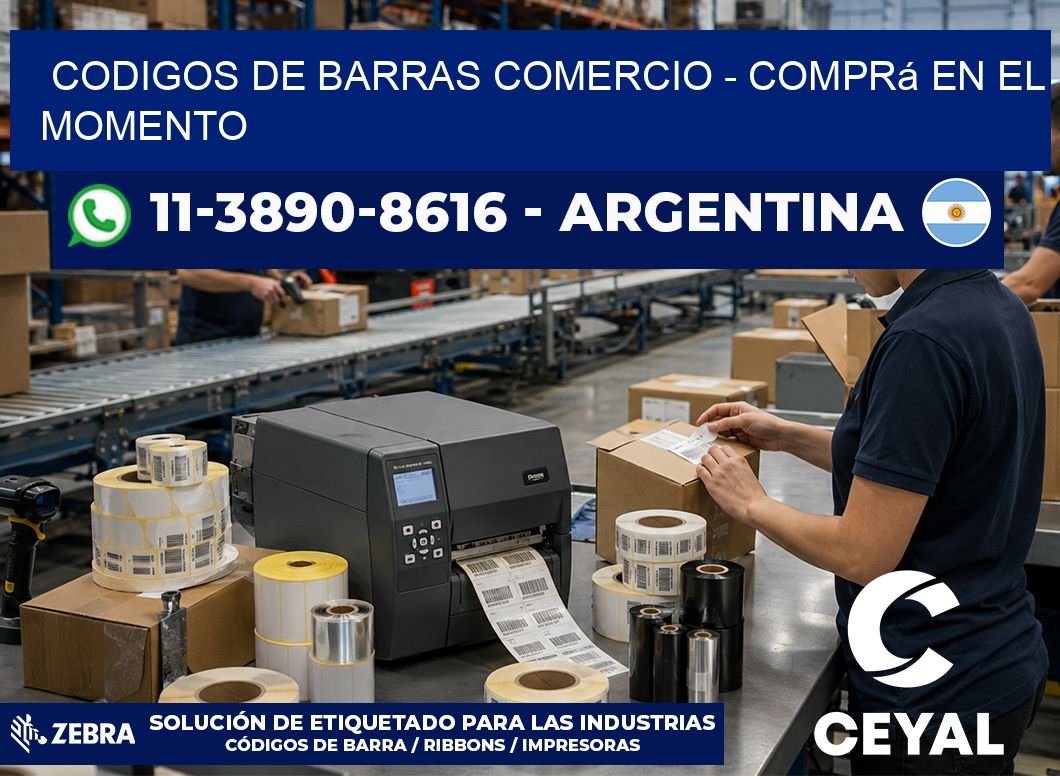 Codigos de barras comercio – Comprá en el momento