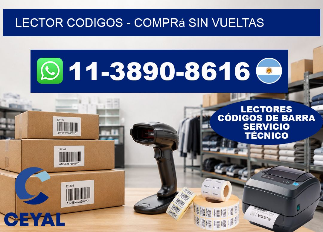 LECTOR CODIGOS - Comprá sin vueltas