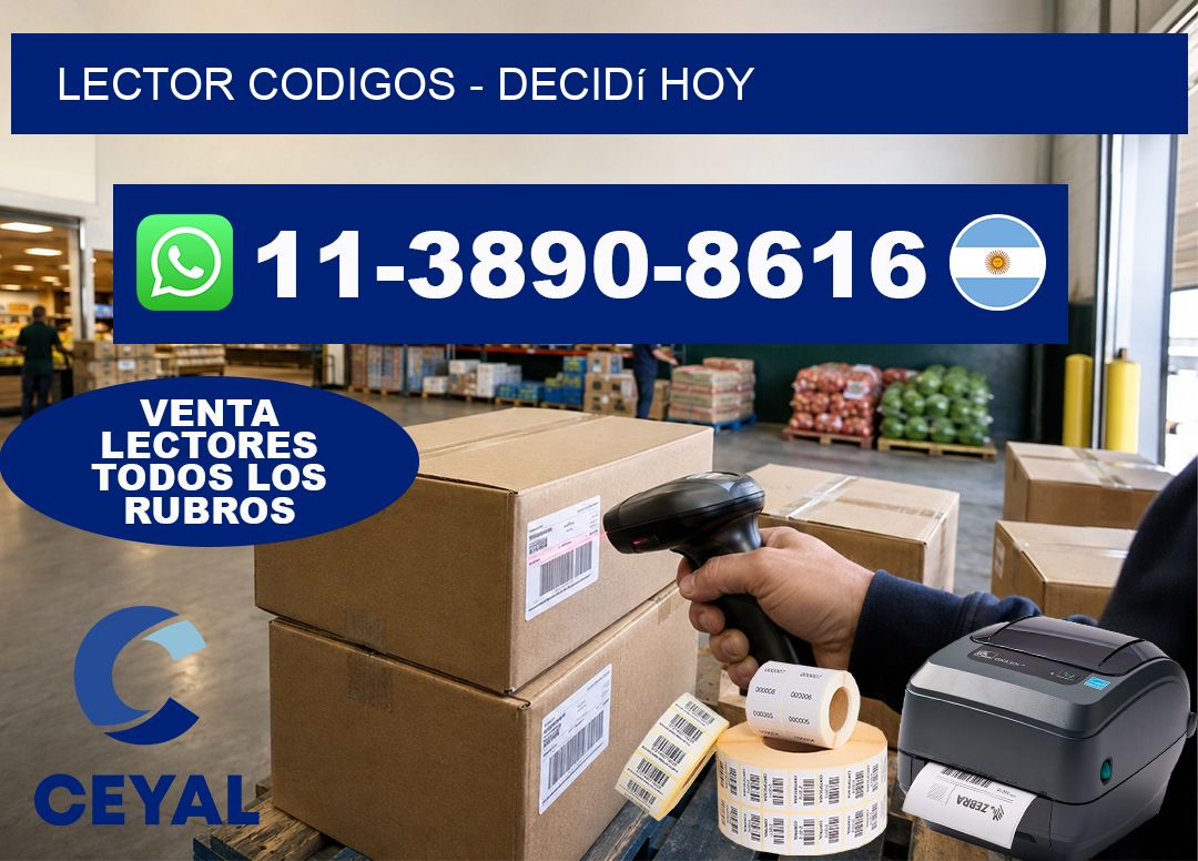 LECTOR CODIGOS - Decidí hoy