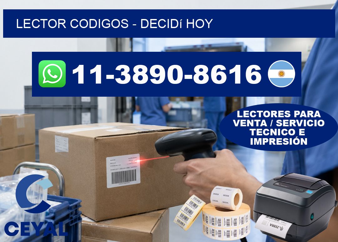 LECTOR CODIGOS – Decidí hoy