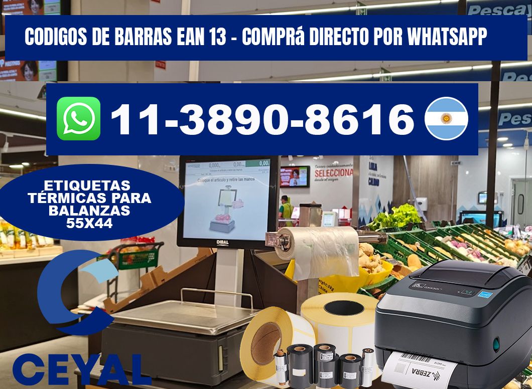codigos de barras ean 13 - Comprá directo por WhatsApp