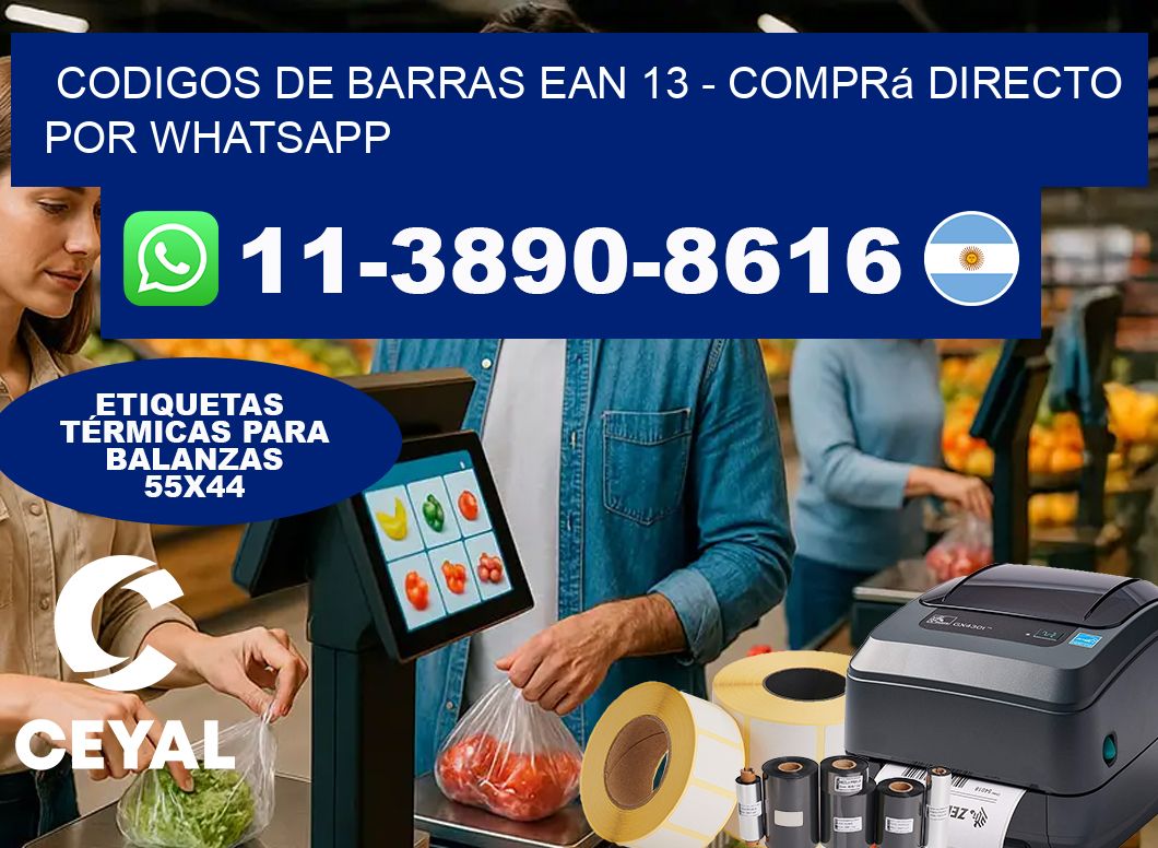 codigos de barras ean 13 - Comprá directo por WhatsApp