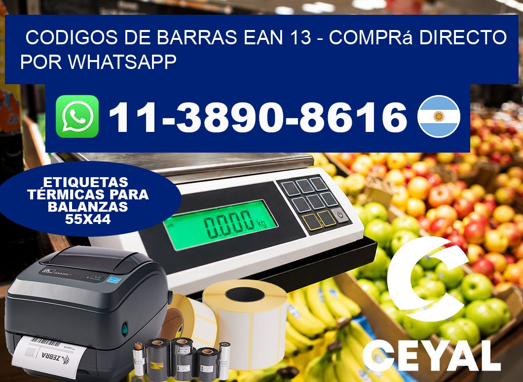 codigos de barras ean 13 – Comprá directo por WhatsApp