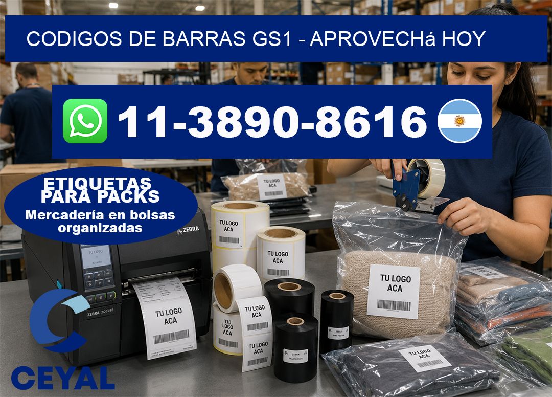 codigos de barras gs1 - Aprovechá hoy