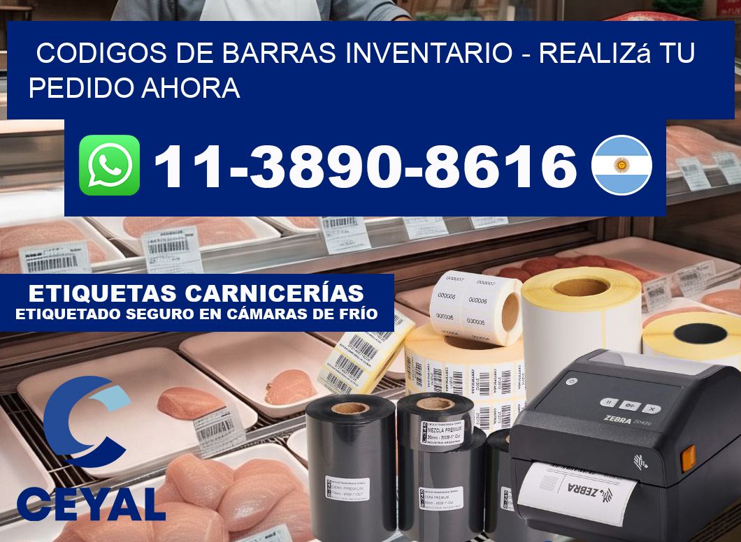 codigos de barras inventario - Realizá tu pedido ahora