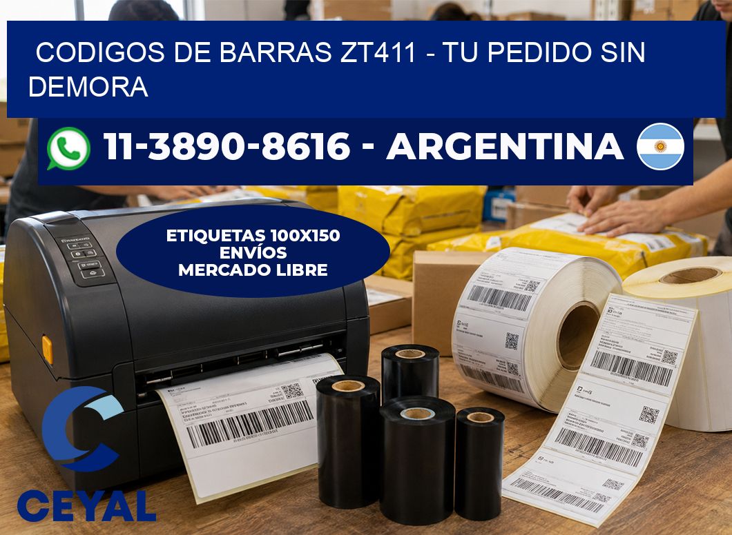 codigos de barras zt411 - Tu pedido sin demora