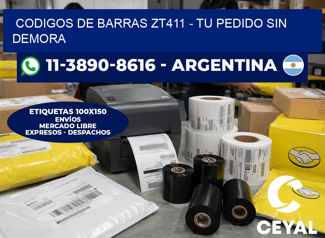 codigos de barras zt411 - Tu pedido sin demora