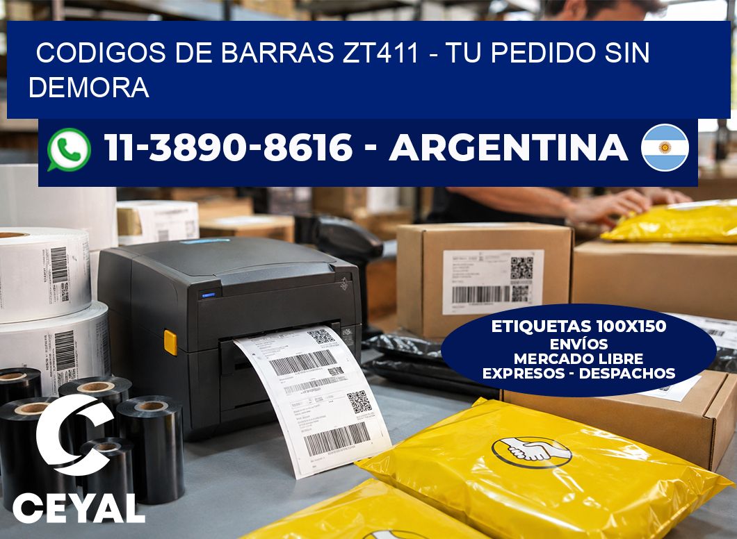 codigos de barras zt411 - Tu pedido sin demora