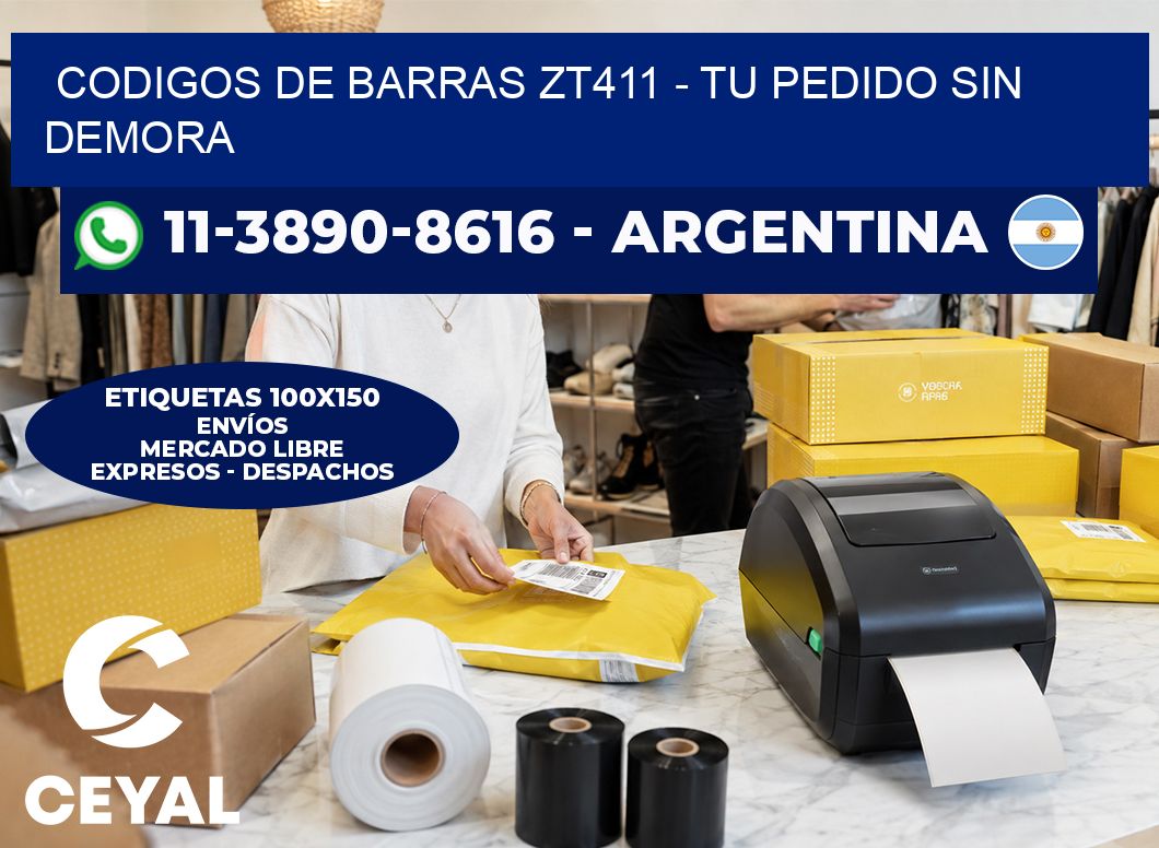 codigos de barras zt411 – Tu pedido sin demora